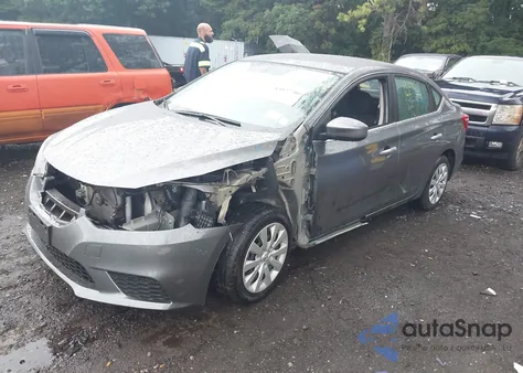 2017 Nissan Sentra Sv z USA, uszkodzony, nr VIN 3N1AB7AP2HY350155